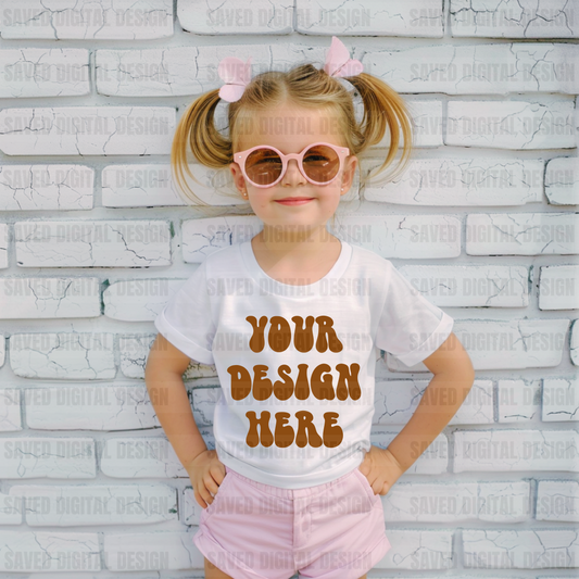 PIGTAIL GIRL MOCK
