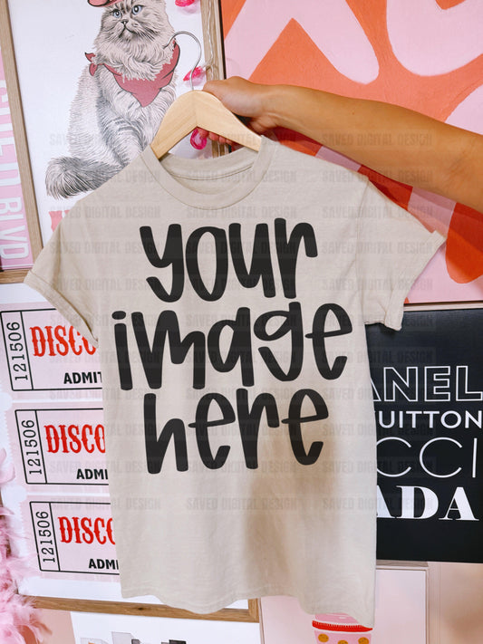 GILDAN SAND TEE MOCK