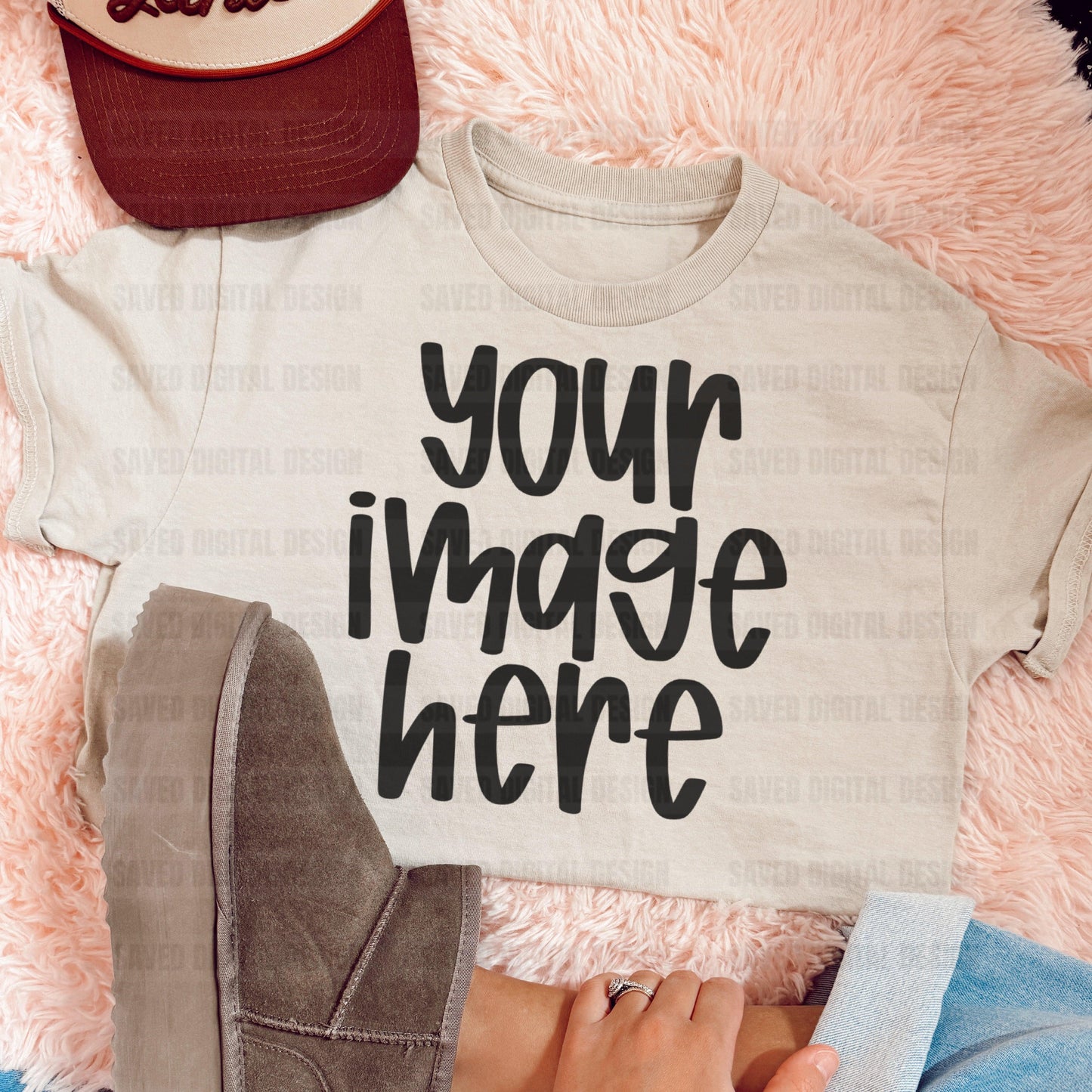 GILDAN SAND TEE MOCK