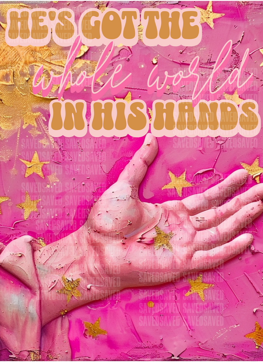 IN HIS HANDS PNG