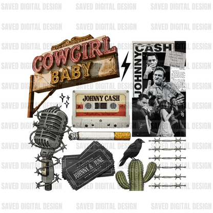 JOHNNY JUNE COLLAGE