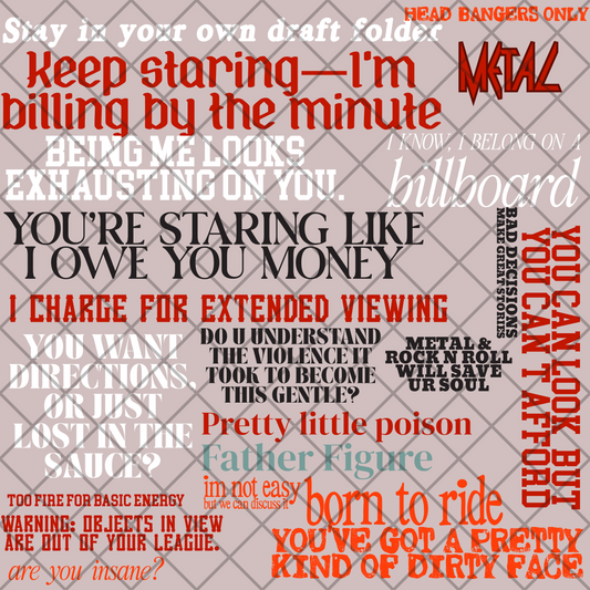 SNARKY ONE-LINERS bundle of 21
