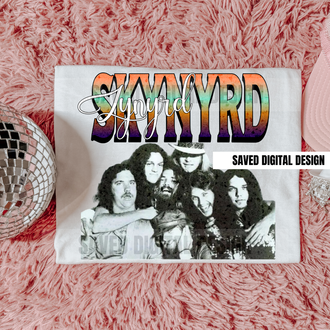 SKYNYRD VINTAGE 90S PNG