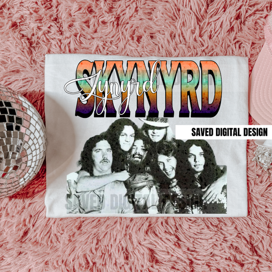 SKYNYRD VINTAGE 90S PNG