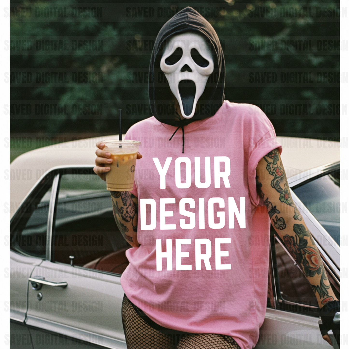 GHOST THEMED MOCKS - 15 + 2 FREEBIES