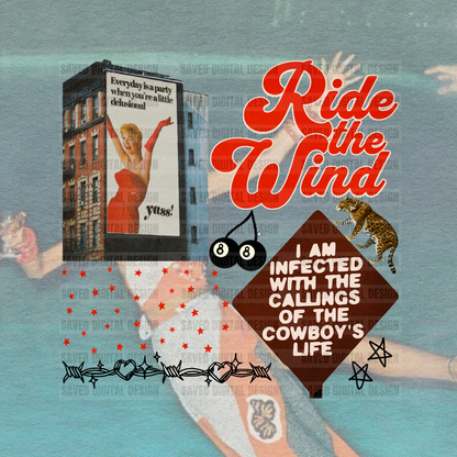 RIDE WITH THE WIND COLLAGE