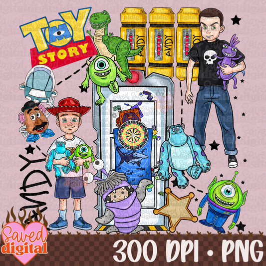 TOY STO X MONS INC MASHUP