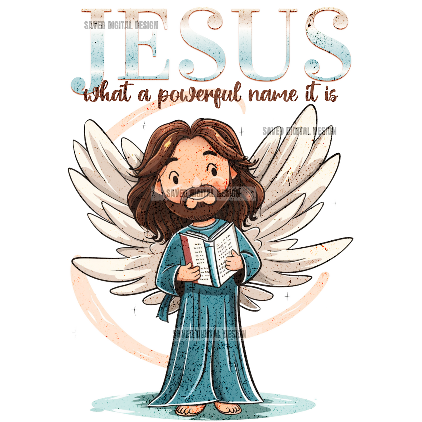WHAT A POWERFUL NAME IT IS JESUS PNG
