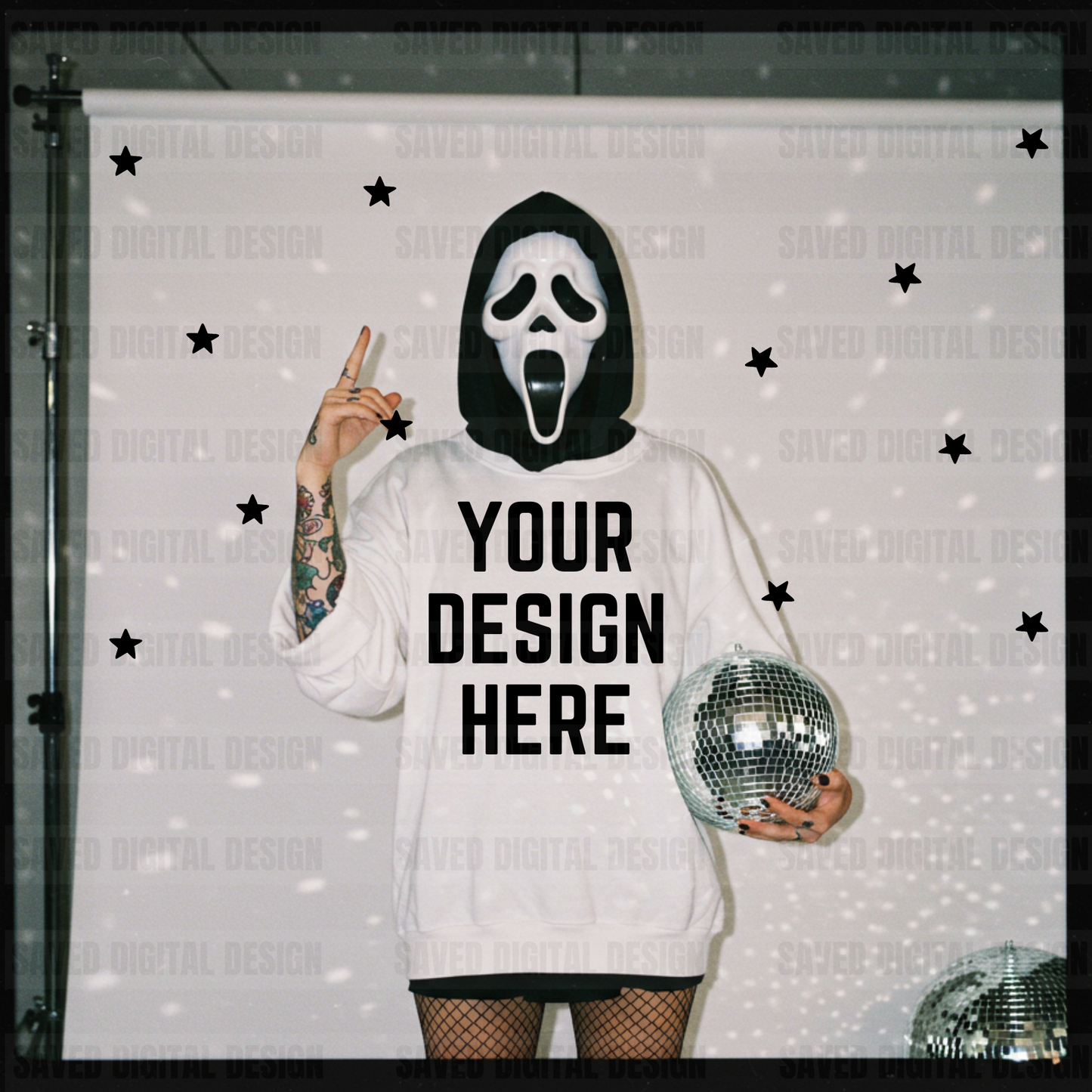 GHOST THEMED MOCKS - 15 + 2 FREEBIES
